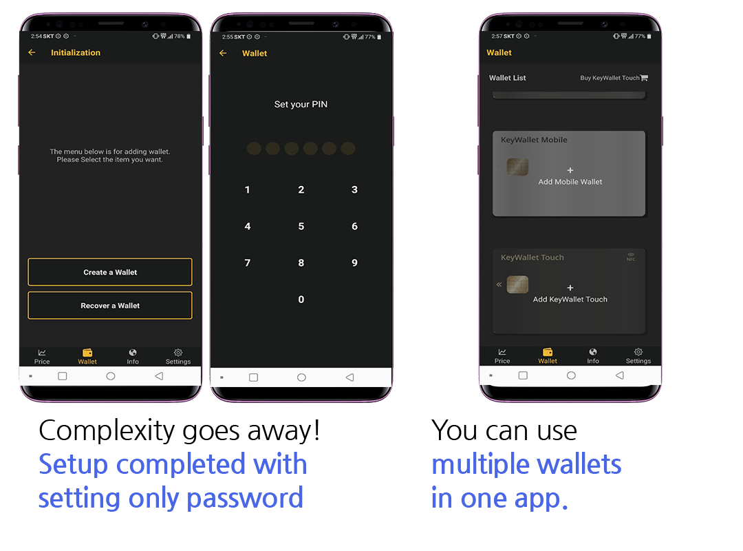 KeyWallet Touch